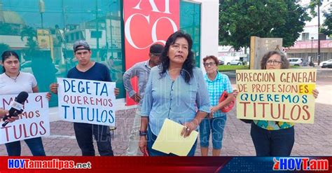 Hoy Tamaulipas Tamaulipas Protestan Contra CETMAR De Madero Por Falta