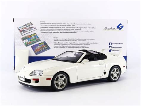 Buy Solido S1807602 1 18 1993 Toyota Supra Mk 4 A80 Targa Roof Super