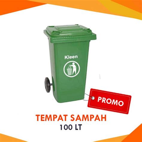 Jual Tempat Sampah Dust Bin Sulo 100 Liter Khusus Gosend Biru