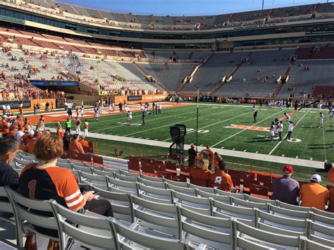 Section At Dkr Texas Memorial Stadium Rateyourseats