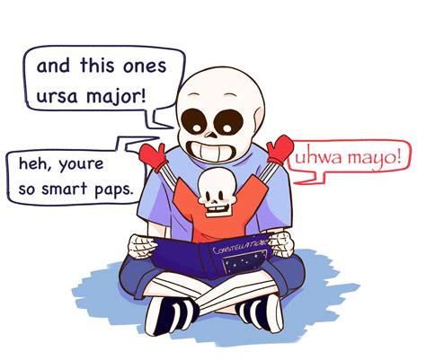Big Bro Sans Reading To Papyrus Rundertale