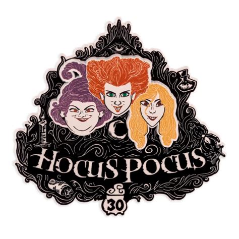 Hocus Pocus 30th Anniversary Limited Release Jumbo Pin Disney Store