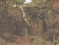 Avenue Of Chestnut Trees Near Le Celle St Cloud Alfred Sisley