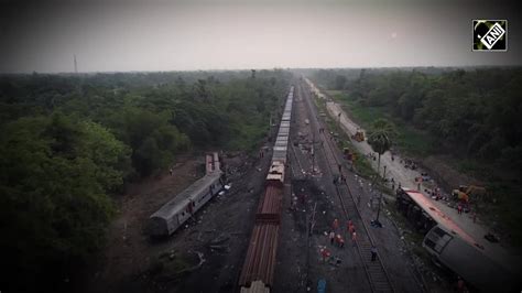 Balasore Train Tragedy Cbi Team At Accident Site Of Balasore Train