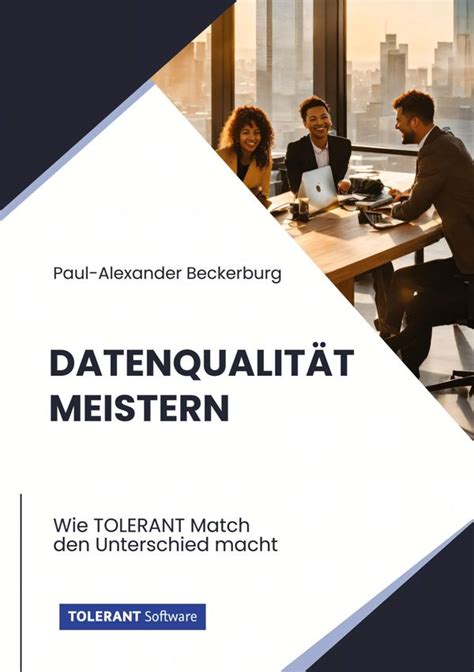 Datenqualität meistern Paul Alexander Beckerburg Buch jpc