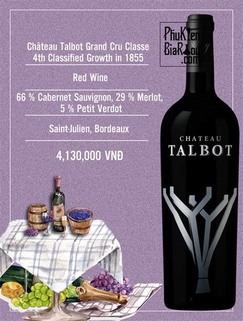 Vang Ch Teau Talbot Grand Cru Classe