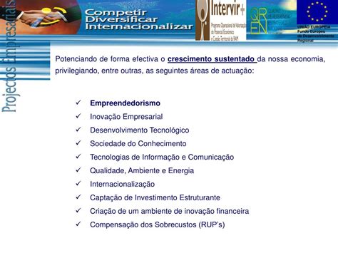 Ppt Instrumentos De Apoio Ao Tecido Empresarial Powerpoint