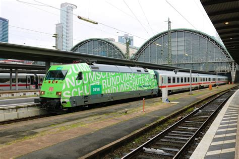 Db Fernverkehr 101 005 7 Devk Mit Dem Ec219 Nach Graz Am 22 01 23 In