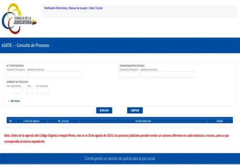 Consulta De Denuncias En L Nea Procesos Y Causas Ecu