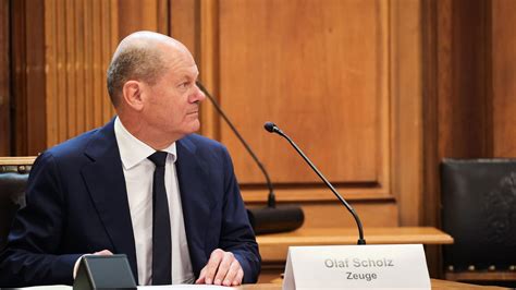 Olaf Scholz Muss Erneut Vor Cum Ex Ausschuss Neue Befragung Geplant