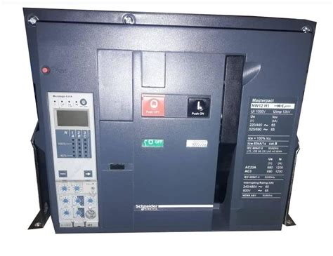 Noof Poles Triple Pole Schneider Masterpact Nw12h1 Circuit Breaker At Rs 230000piece In Vadodara