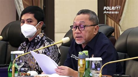 Mendag Ri Beri Arahan Pada Rakornis Nataru Bahas Dukungan Polri Untuk