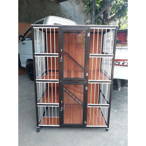 Jual Kandang Kucing Alumunium 2 Lantai Shopee Indonesia