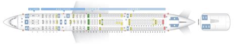 Seat Map And Seating Chart Lufthansa Airbus A340 600 Four Class Layout