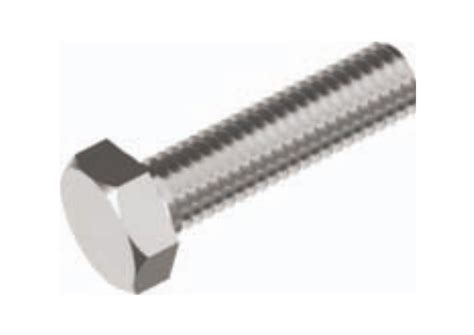 Tornillo Cabeza Hexagonal En Acero Inox DIN 933 ISO 4017 Alacer Mas