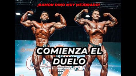 Ramon Dino Contra Chris Bumstead Mr Olympia Youtube