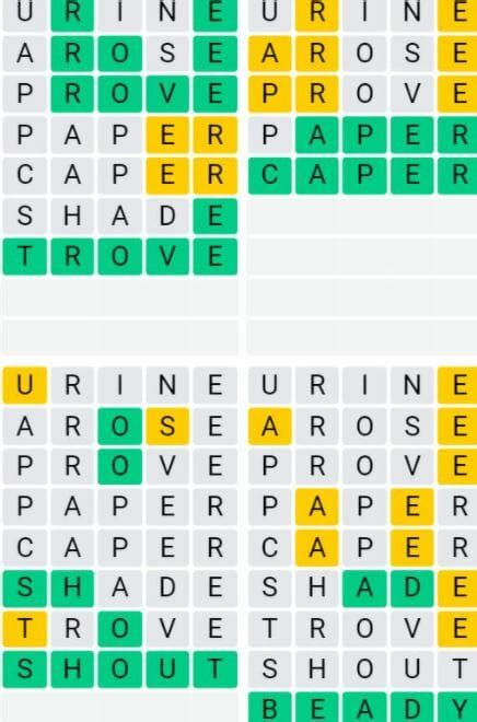 Todays Quordle Puzzle 30 Answer February 23 2022 4 Daily Words