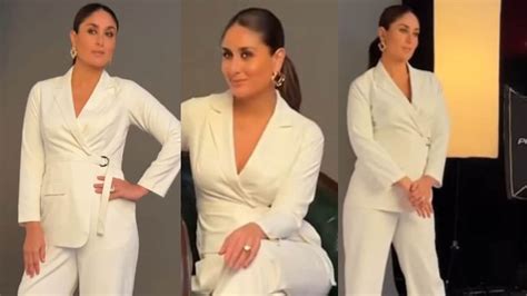 Kareena Kapoor Khan Is Giving The Internet Total Boss Lady Vibes In A White Pantsuit News18