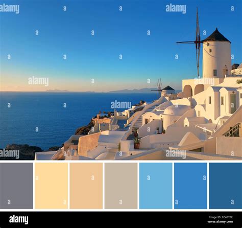 Mediterranean colour palette hi-res stock photography and images - Alamy