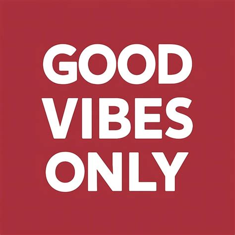 Good Vibes Only Motivational Quotes Illustrationtypography Premium Ai