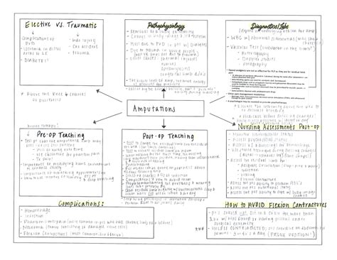 Amputations Concept Map Nurs Ccri Studocu