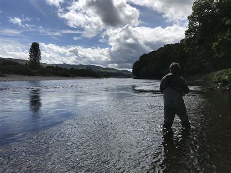 The Best Practice For Wading Safely In A Salmon River In Scotland And Why A Cautious Salmon ...