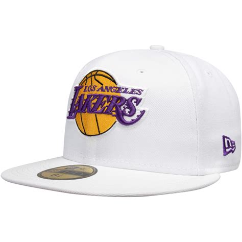 New Era Los Angeles Lakers White The Kingdom 59fifty Fitted Hat