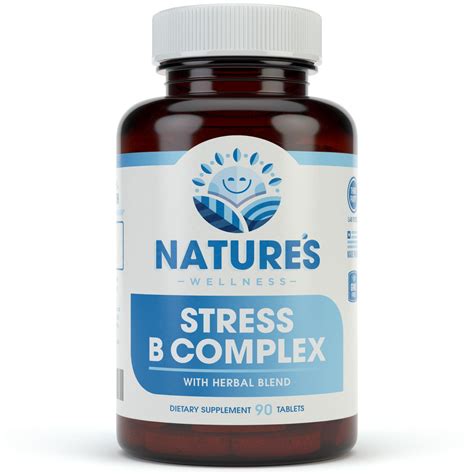Vitamin B Complex Stress Relief | All Natural Mood Enhancer and Stress