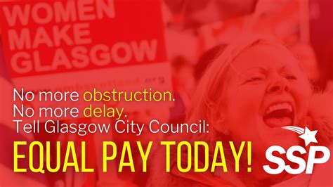 Glasgow Equal Pay Solidarity As Workers Poised To Strike