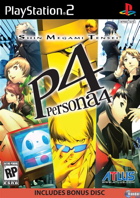 Persona 4 Videojuego Ps2 Vandal