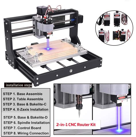 CNC 3018 Pro Laser Engraver Wood Router GRBL ER11 DIY Mini Engraving