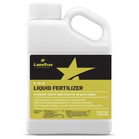 Lawnstar Starter Nitrogen Rich Liquid Plant Lawn Garden Fertilizer 1