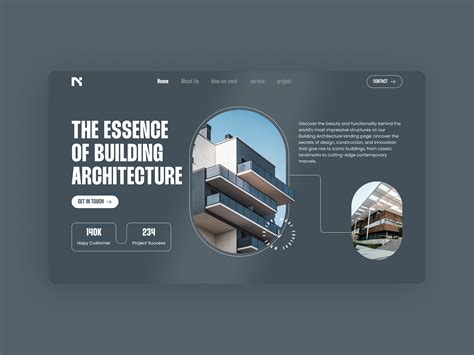 Architecture Website Design by Studio Bardach on Dribbble