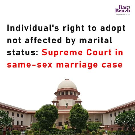 Navroop Singh On Twitter RT Barandbench Individual S Right To Adopt