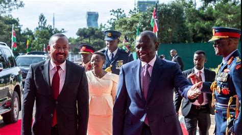 Historic Pact Sealed Prime Ministers Abiy Ahmed And President Ruto