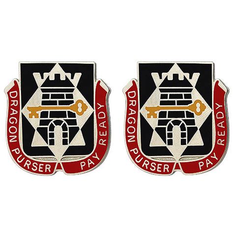 finance battalion unit crest usamm