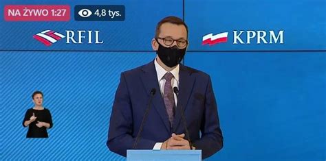 Konferencja premiera Mateusza Morawieckiego na żywo MedExpress pl