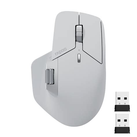 Rapoo Mt760 Rechargeable Multi Mode Wireless Mouse Easy Switch Between Bluetooth And 24g