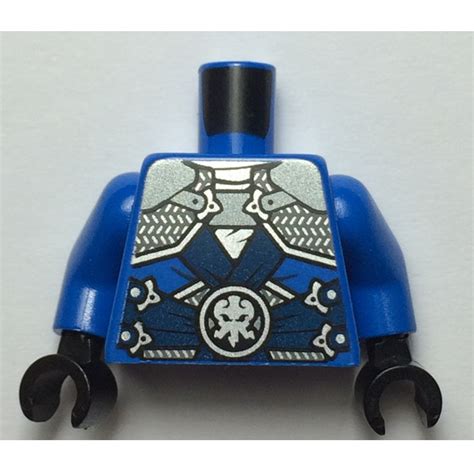 LEGO Jay Rebooted With Stone Armor Minifig Torso 973 Comes In Brick