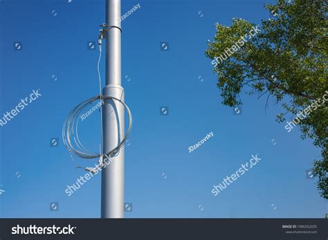 Overhead Line Under Construction Used Transmit Stock Photo 1986552035 ...