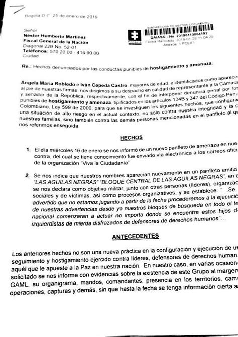 Introducir 29 Imagen Modelo De Denuncia Por Amenazas E Insultos En