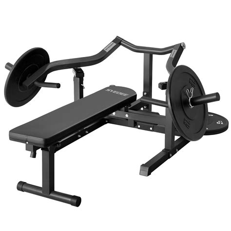 Syedee Foldable Workout Equipment Chest Press Machine 1250lbs