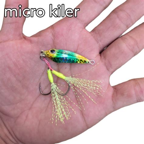 Jual Umpan Micro Jig 7g 10g 15g Metal Jig Kiler Umpna Jig Umpan Casting