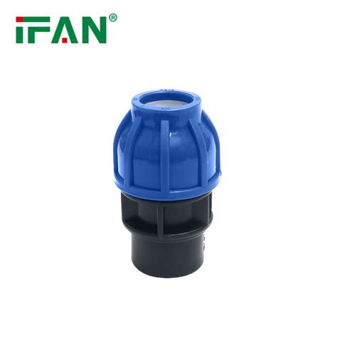 Ifan Poly Pipe Fittings Hdpe Female Pipe Female Coupling China Hdpe Pvc Pp Pe Pipe Compression