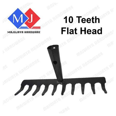 Remax Cakar Besi 12 10 8 Teeth Heavy Duty Rake Pencakar Rumput