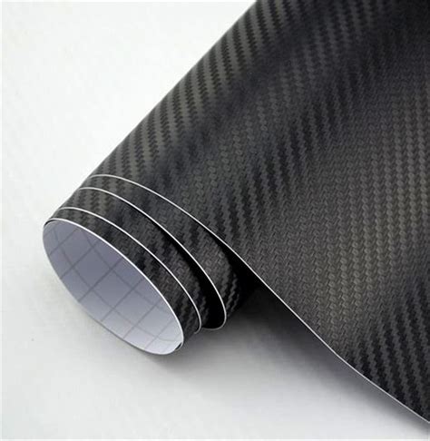 Amazon DIYAH 3D Black Carbon Fiber Film Twill Weave Vinyl Sheet