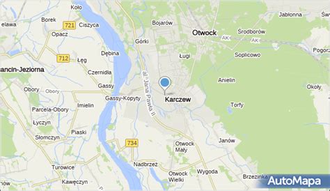 Mapa Karczew Karczew Powiat Otwocki Na Mapie Targeo