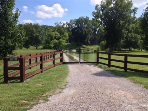 Split Rail Fence Driveway Entrance Ideas Split Rail Fences