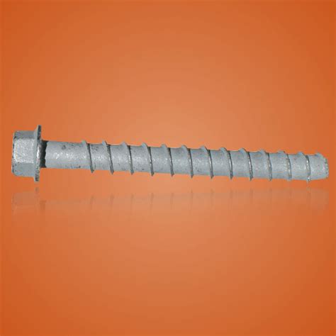 Galvanized Large Diameter Concrete Screws At Fasteners Plus