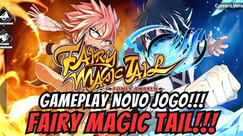 ⭐gameplay Novo Jogo De Anime Fairy Magic Tail Power Awaken Rpg De